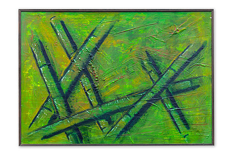 Henning Seilkopf Acryl Gemälde Bambus