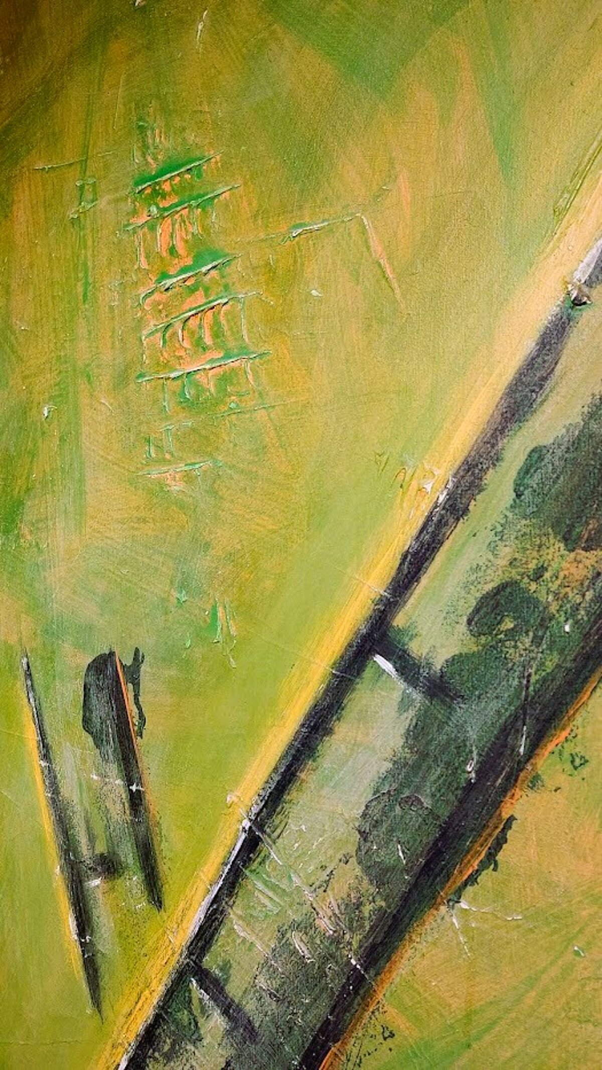 Henning Seilkopf Acryl Gemälde Bambus 2